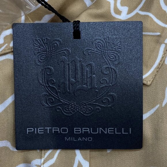 NEW PIETRO BRUNELLI Vittoria Floral Maternity Mini Dress – Neutral Beige – S - Picture 5 of 11